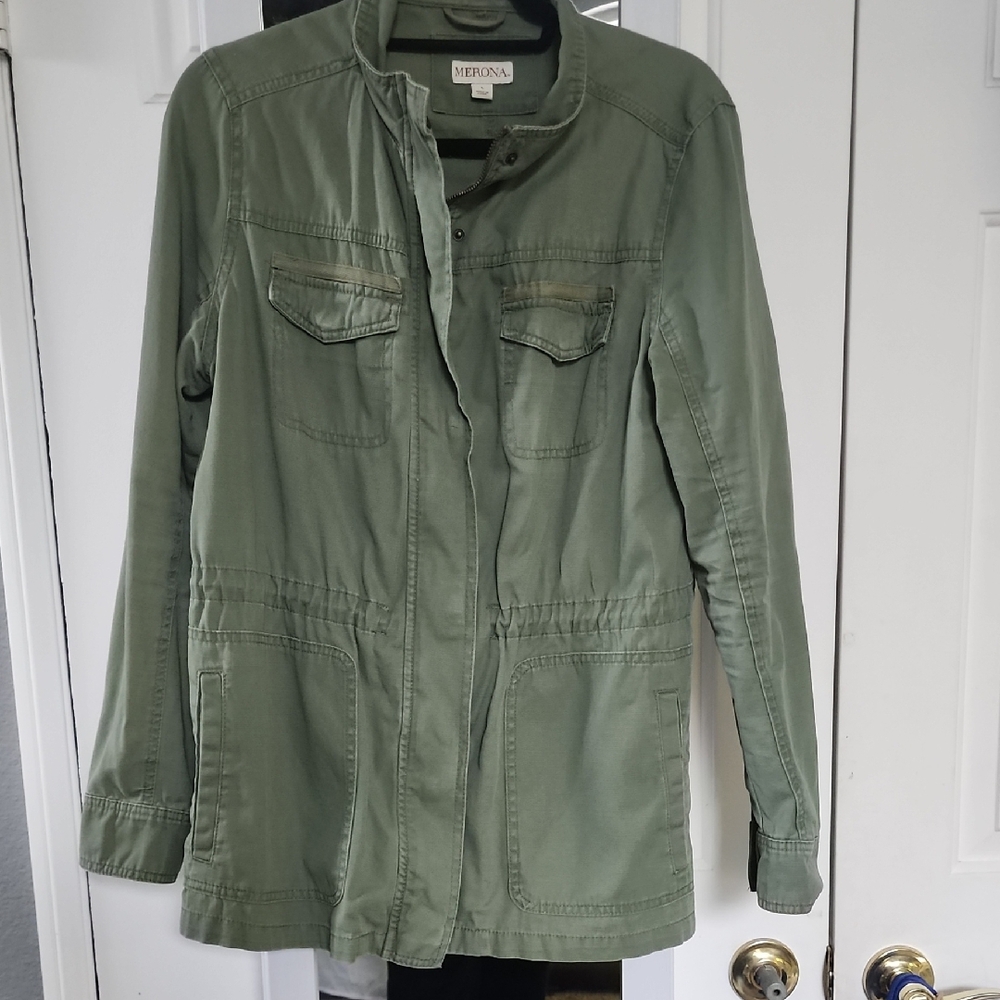 Merona Olive Utility Jacket for Women